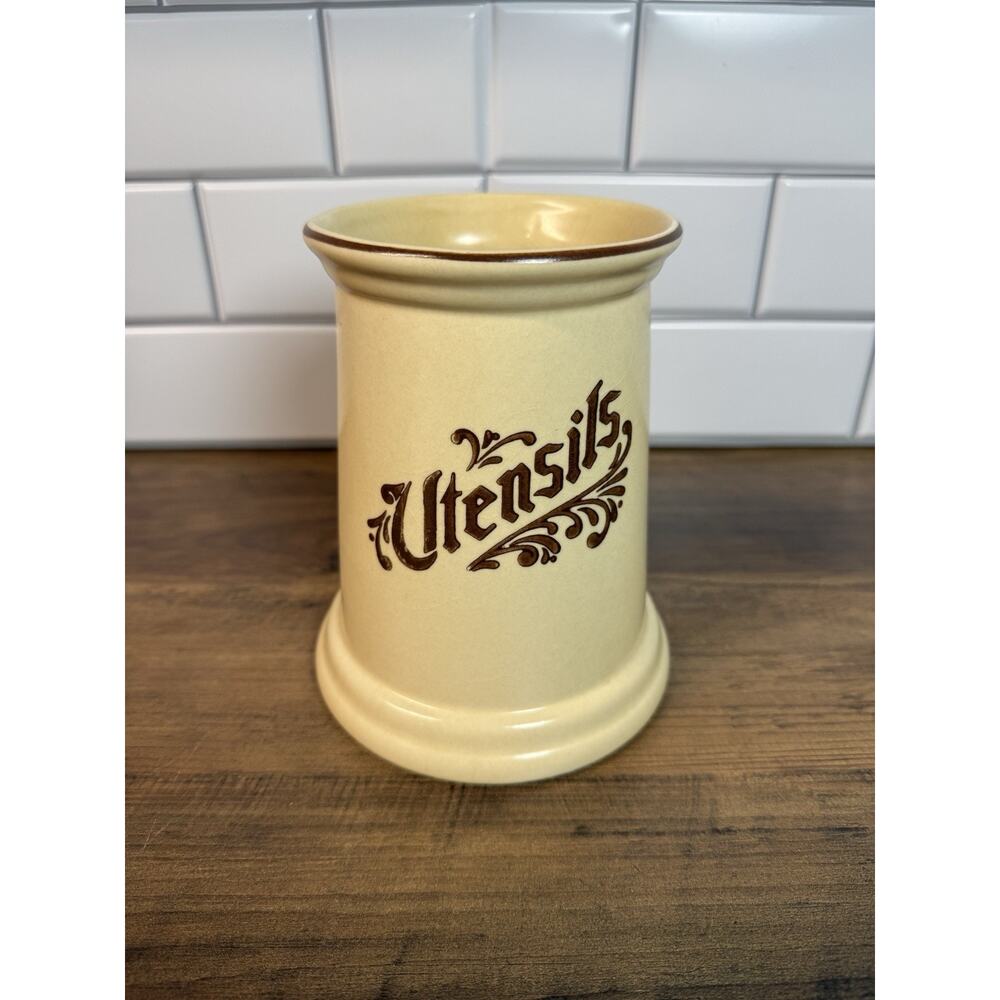 Vintage Pfaltzgraff Village Utensils Holder